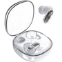 Mars Gaming Auricular gaming mhib2 semi-transparente bluetooth 5.4 con indicador led blanco